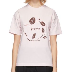 Jacquemus Light Pink ‘Le T-shirt Jean’ Unisex T-shirt NWT